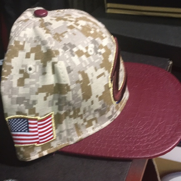 Cleveland Cavaliers camo adjustable strap back hat - Picture 3 of 4